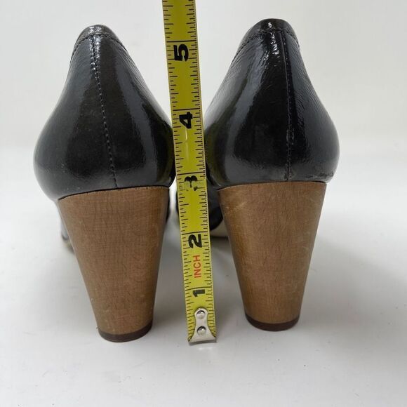Enzo Angiolini Women's Probably Pumps Cork Heels Slip On Patent Leather Size 7M - Picture 6 of 11